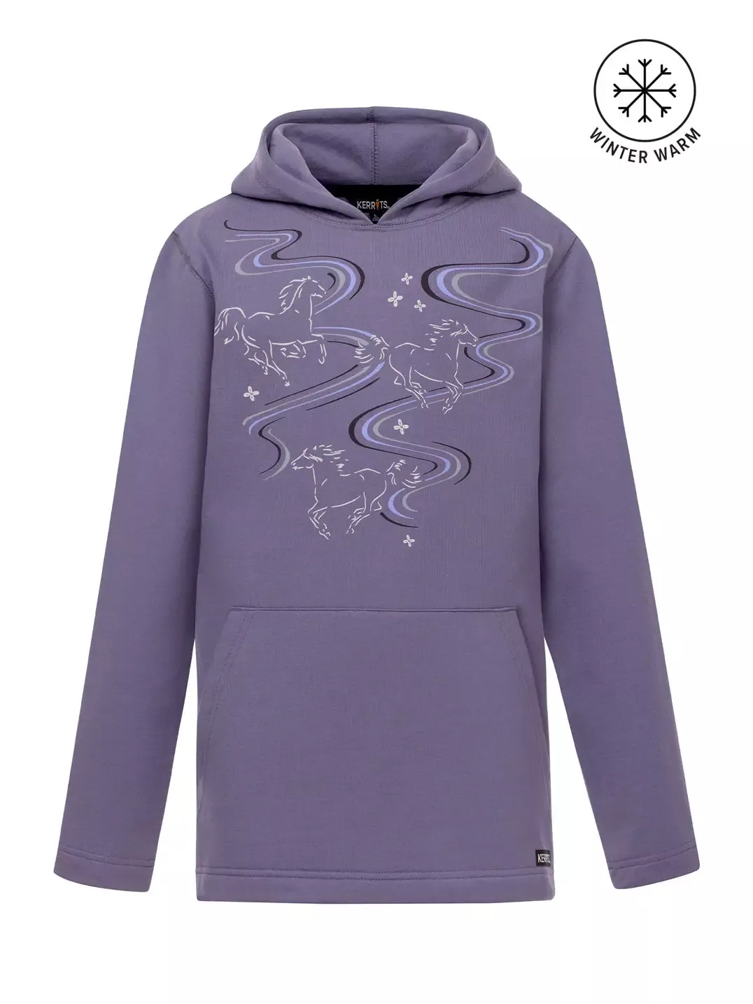 Kids Ride the Wind Fleece Hoodie