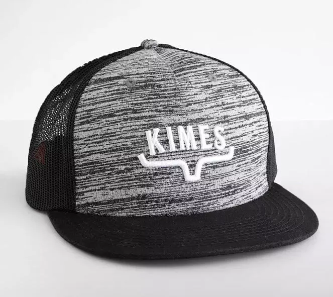 Kimes Ranch Huston Trucker Hat- Grey Heather