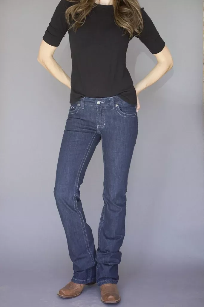Kimes Ranch Jolene Low-rise Flared Bootcut Jeans