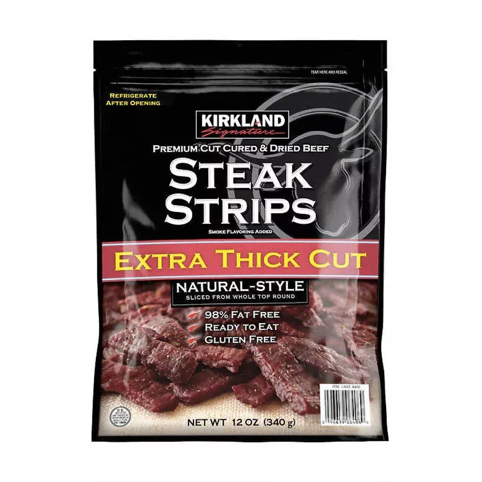 KIRKLAND STEAK STRIP JERKY