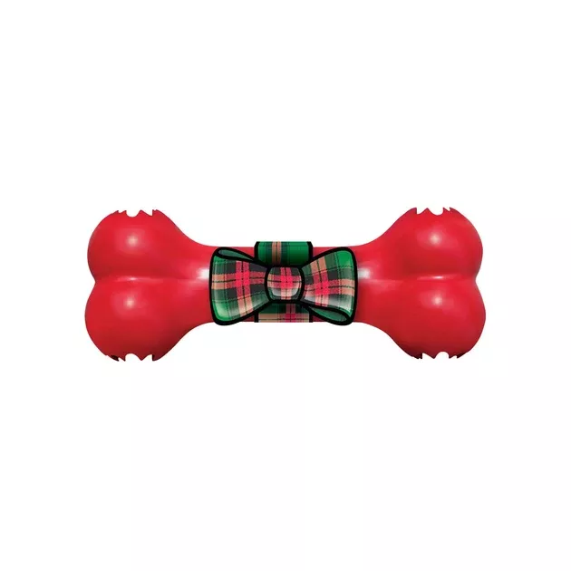 Kong Holiday Goodie Bone Dog Toy
