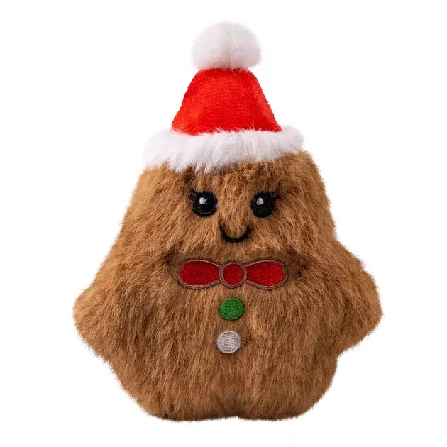 Kong Holiday Snuzzles Gingerbread Mini Dog Toy