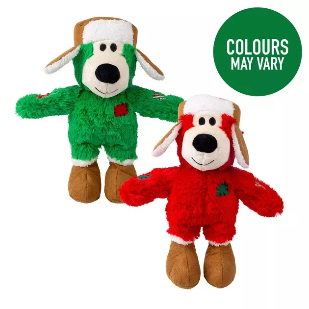 Kong Holiday Wild Knots Bear Dog Toy