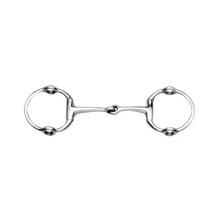 Korsteel Gag Cheltenham Eggbutt Bit 5-1/2"