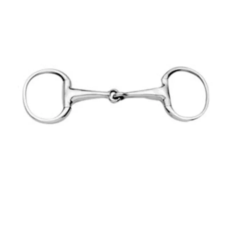 Korsteel Hollow Mouth Lightweight 23mm Eggbutt Snaffle Bit - 5"