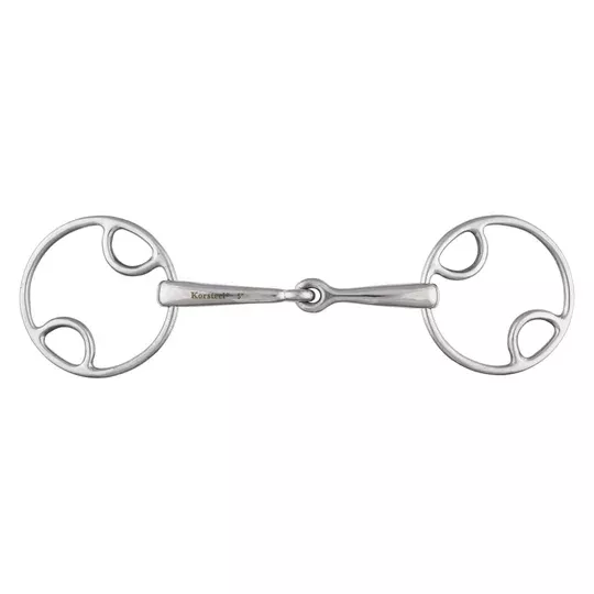 Korsteel Loose Ring Beval Snaffle Bit