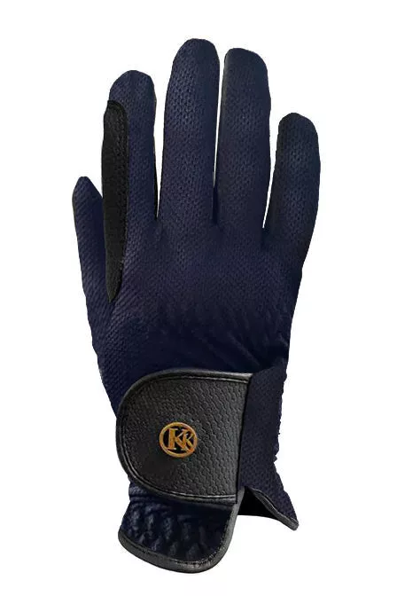 Kunkle Gloves Blue Ash Mesh