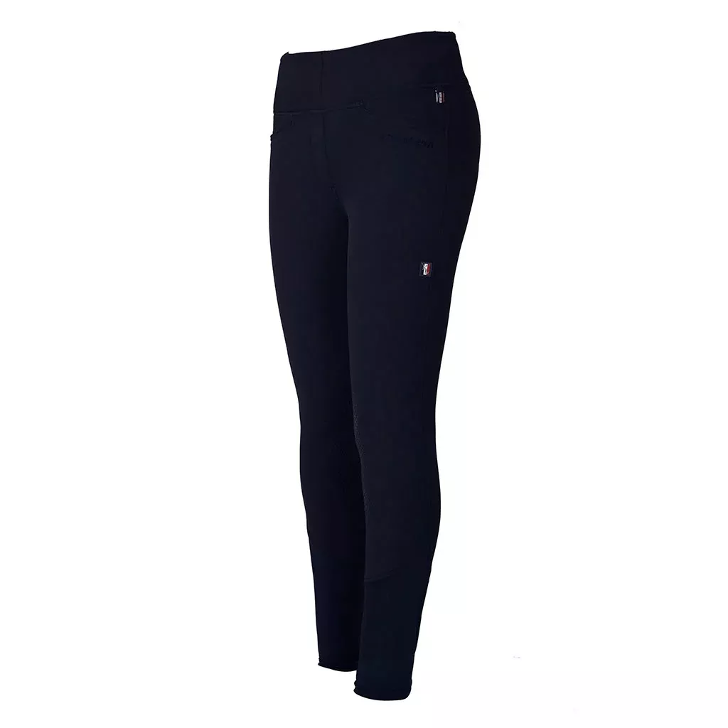Ladies E-Tec Pull on Breeches Knee Grip KLKatja