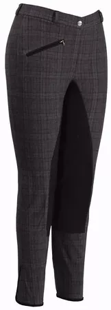 Ladies TuffRider Bamboo Plaid Fullseat