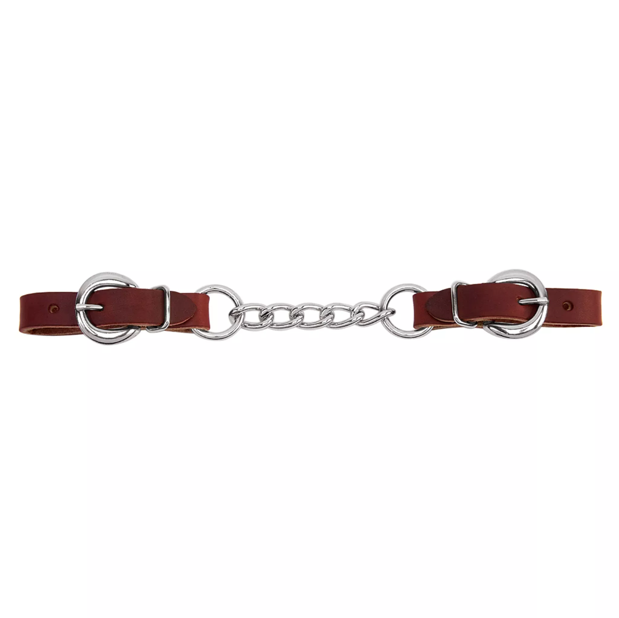 Latigo Leather Heavy-Duty 4-1/2" Single Link Chain