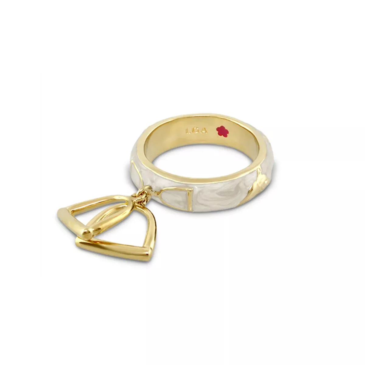 Lauren G Adams - Equestrian Stirrup Ring