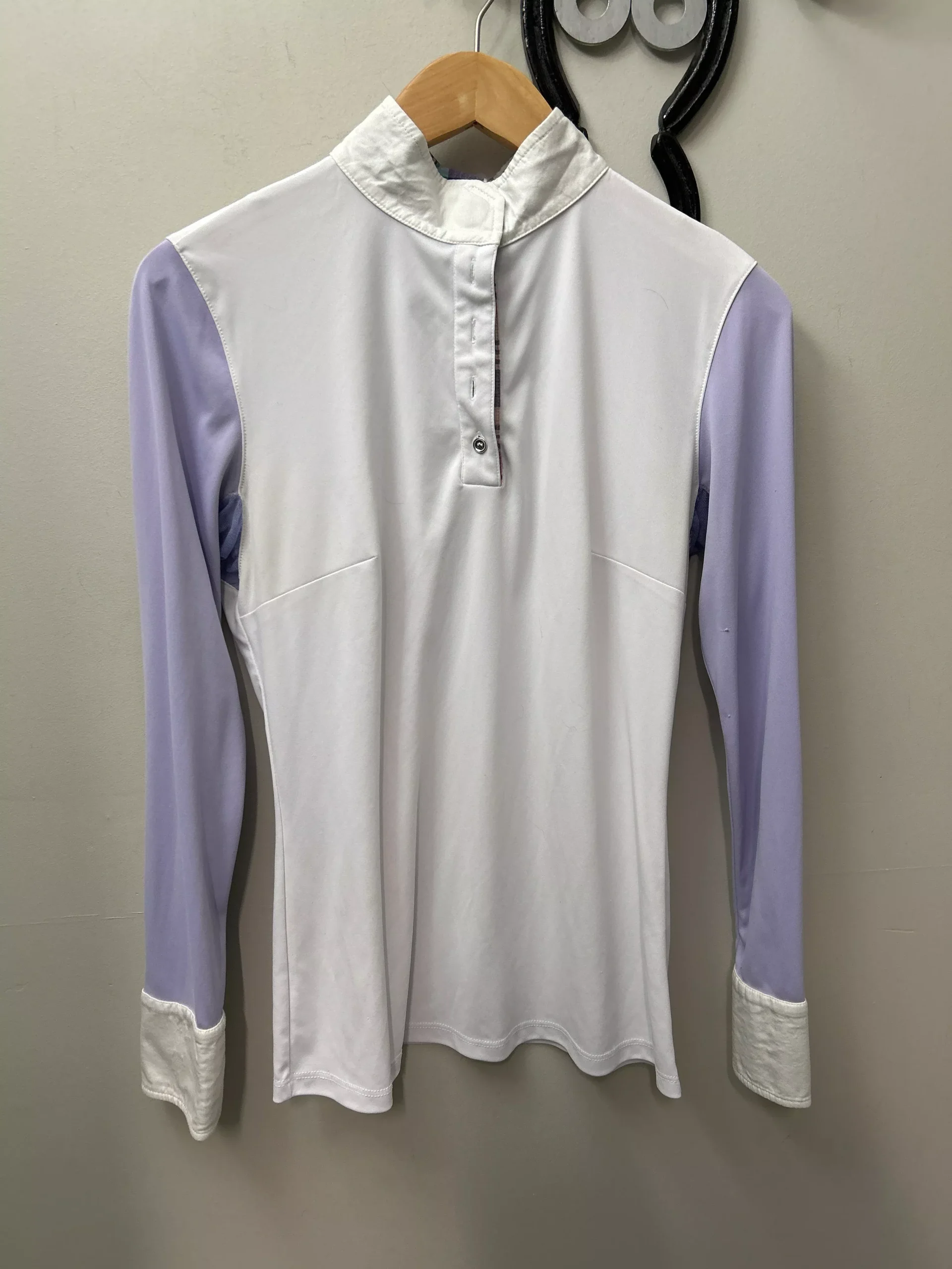 Le Fash Show Shirt White/Lavender Large