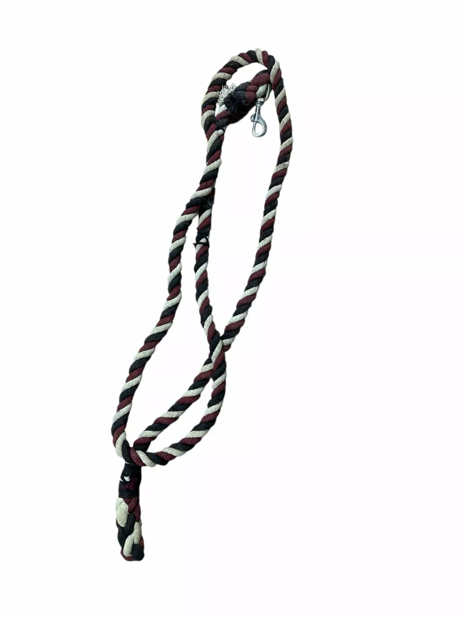 Lead Rope - Tan/Burgundy/Black - USED