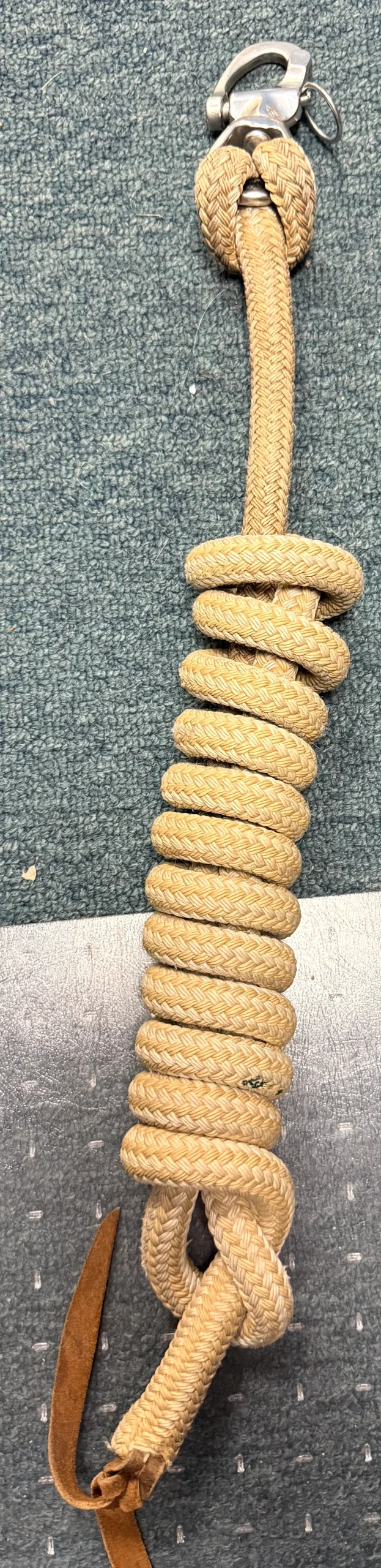Lead rope with quick release