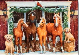 Leanin' Tree Classic Christmas and Holiday Cards (Singles)