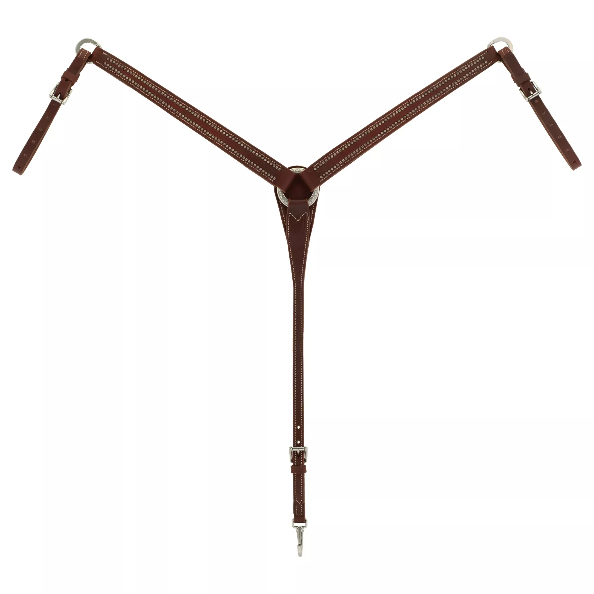 Leather Breast Collar, Stockman