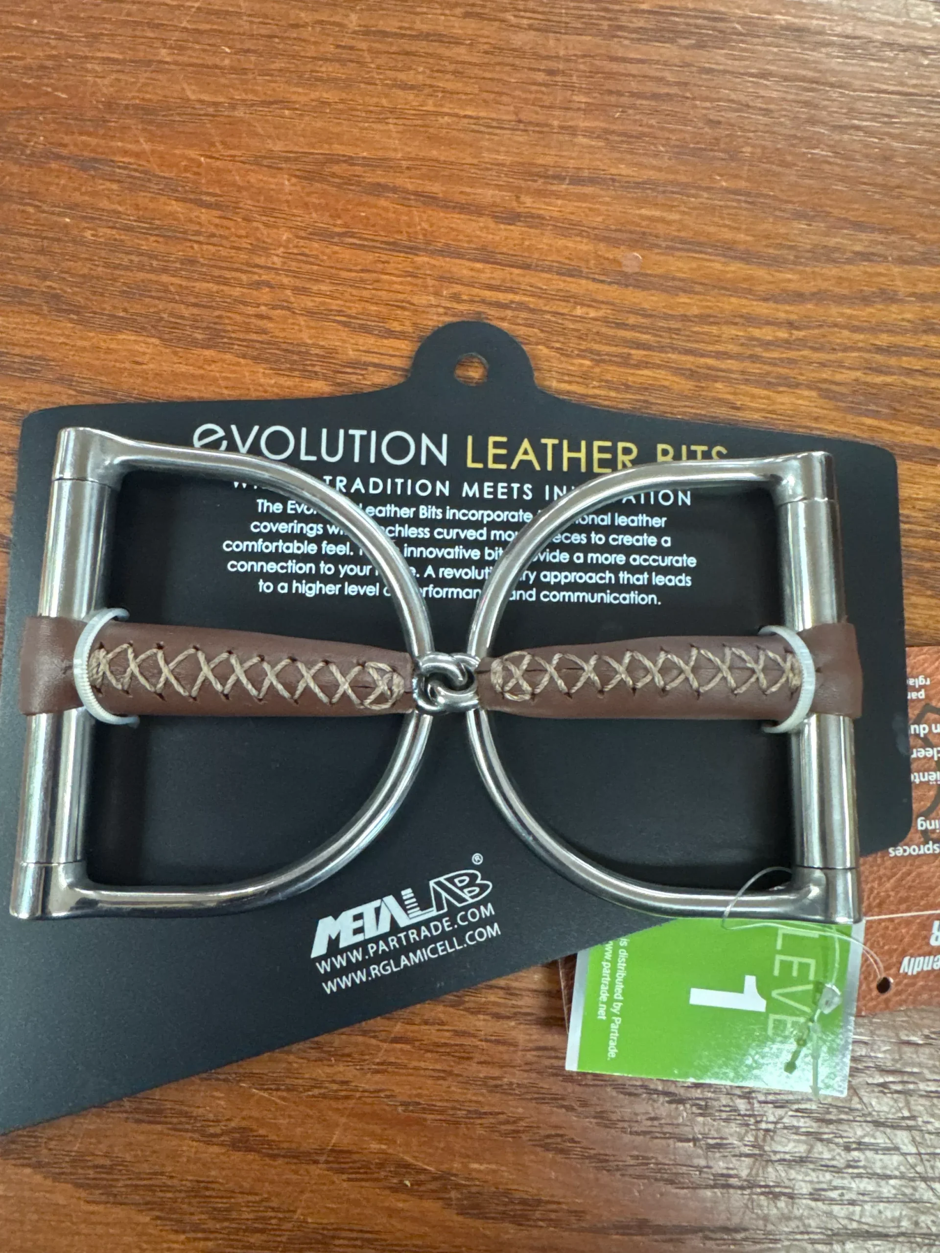 Leather Covered D-Ring