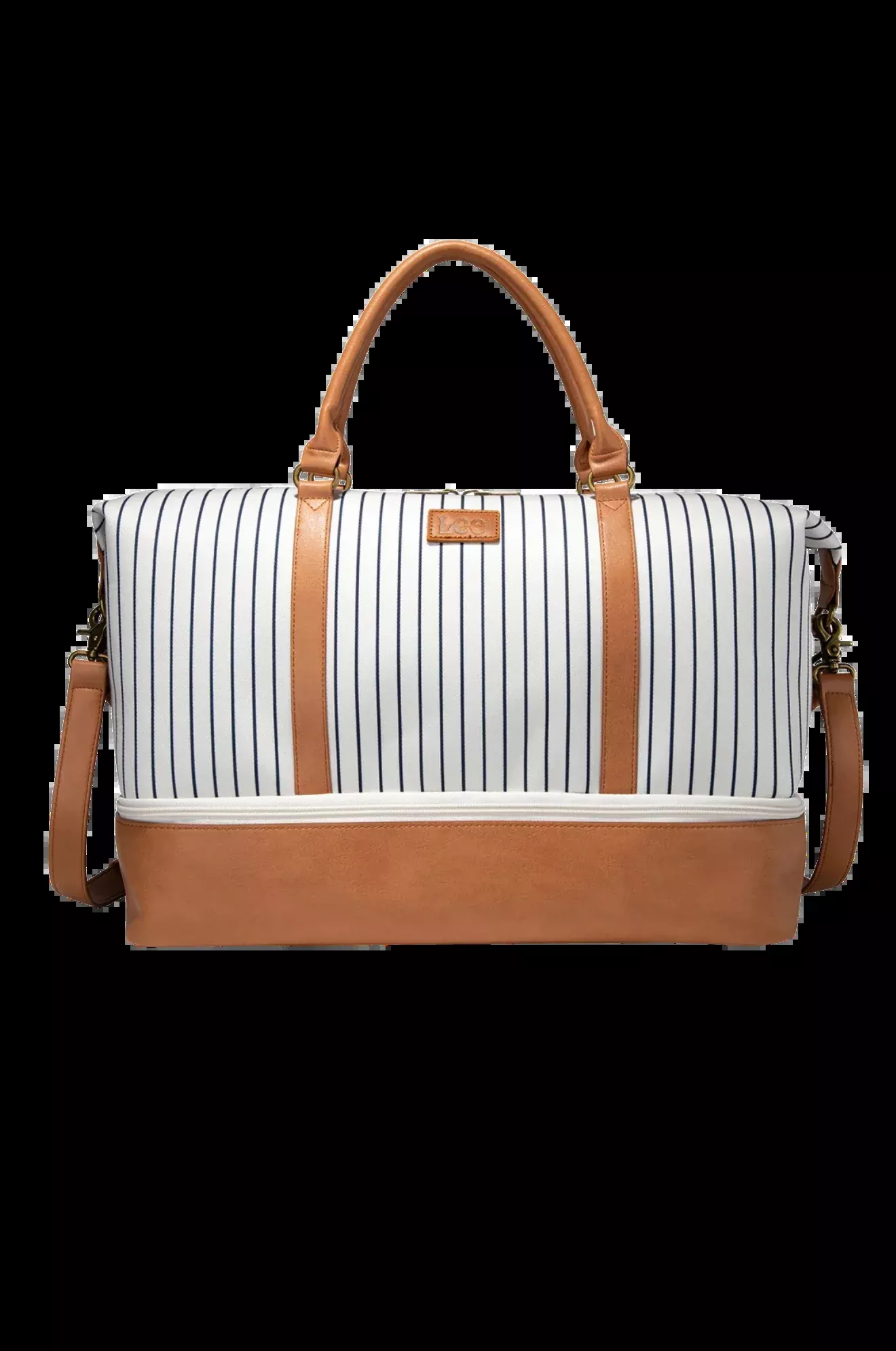 Lee Striped Collection Canvas Duffle Bag