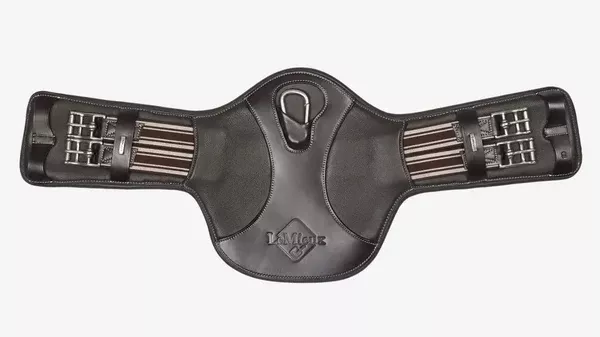 LeMieux Arika Contoured Short Stud Girth Brown