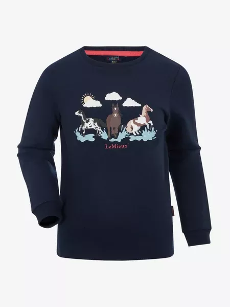 LeMieux Mini Poppy Long Sleeve Top