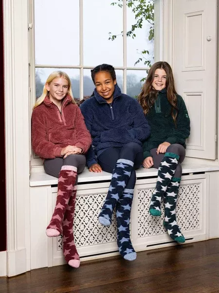 LeMieux Sasha Star Fluffies Socks