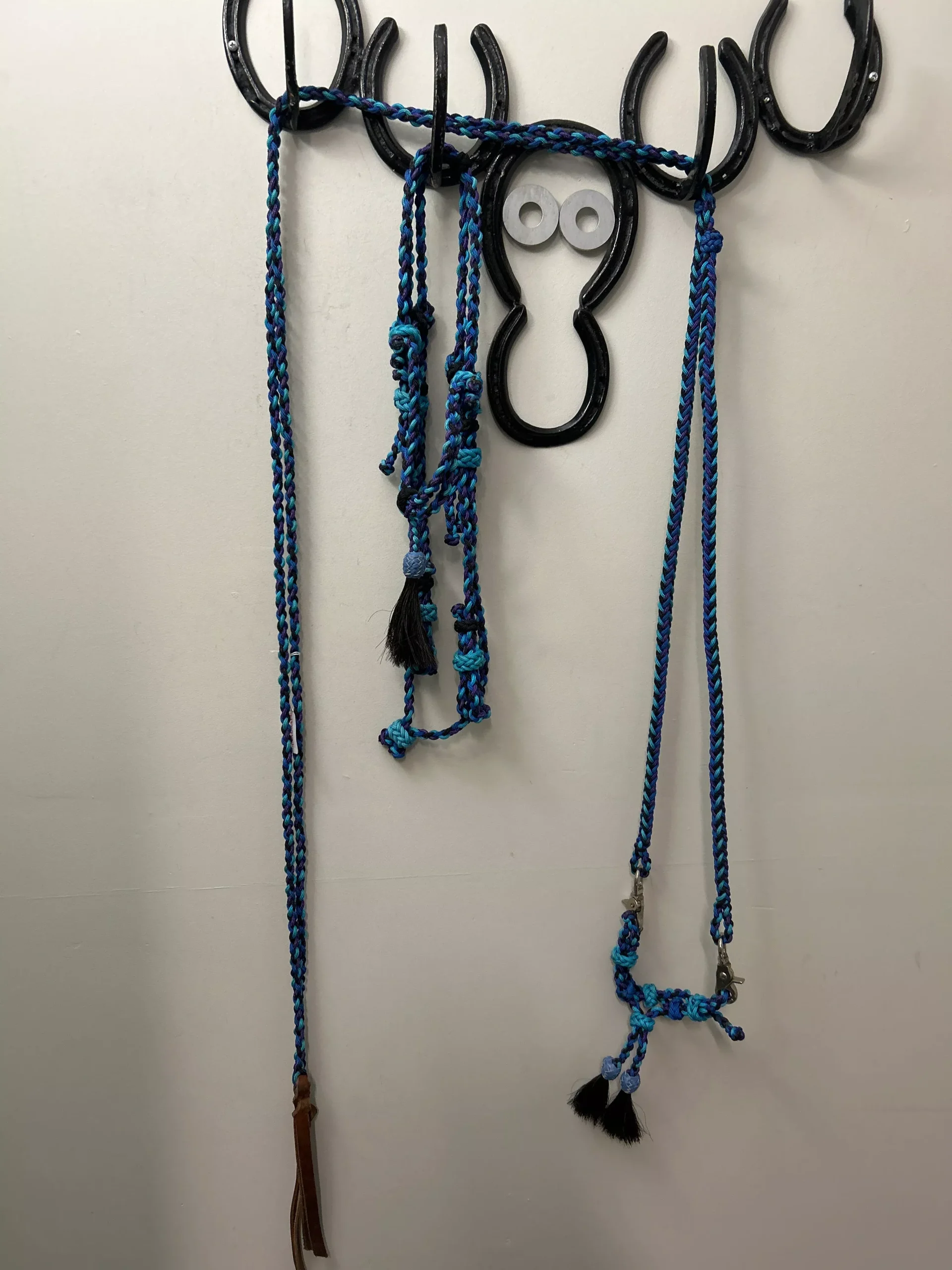 Little Joe's Hand Braided Paracord Headstall Set