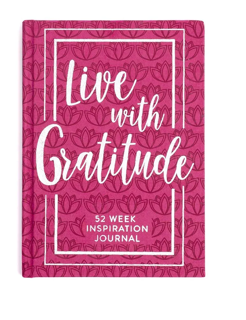 Live With Gratitude Inspirational Journal