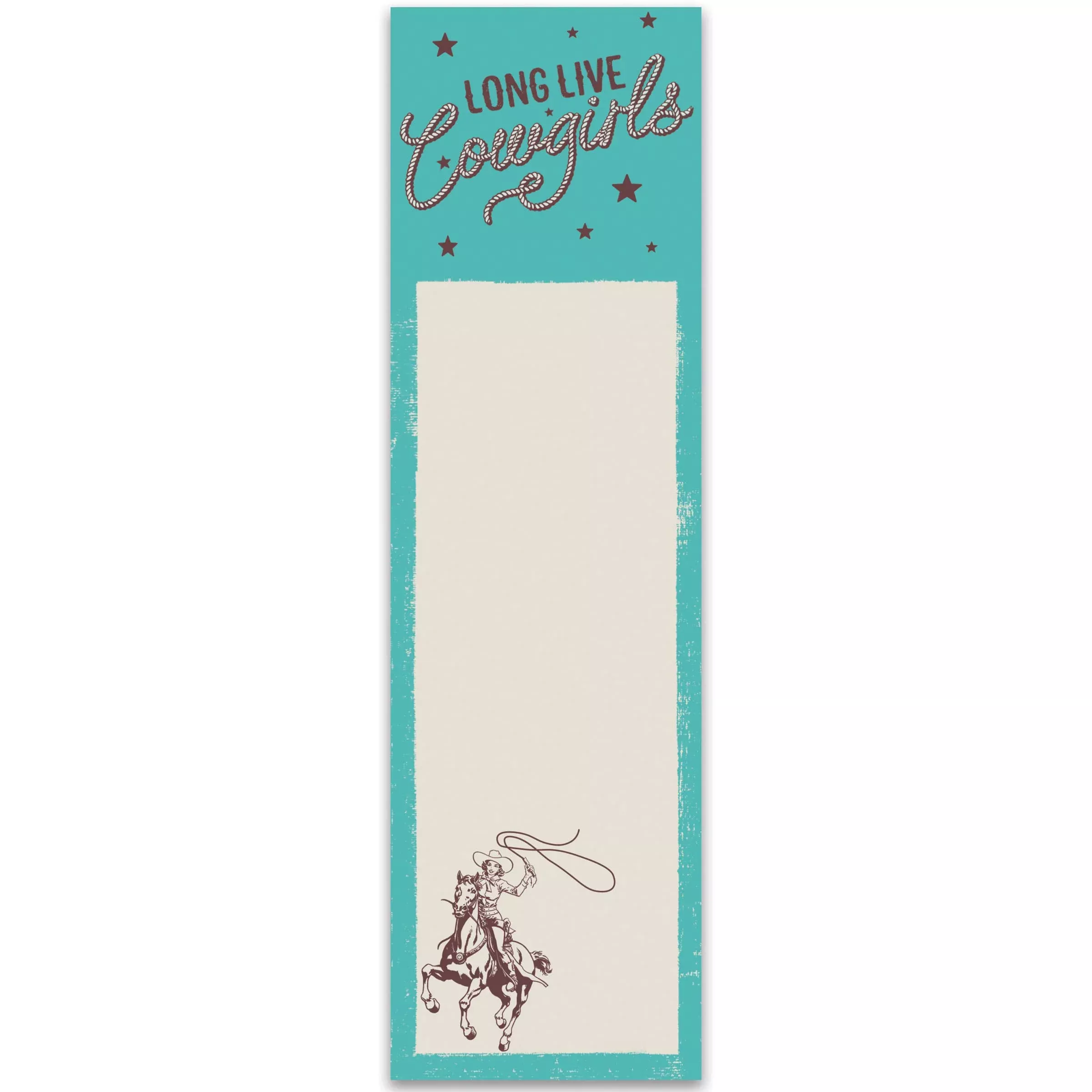 Long Live Cowgirls List Pad