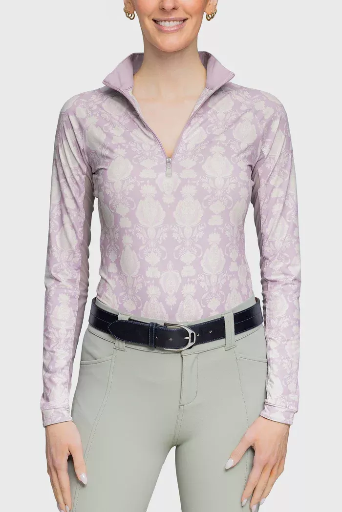 Long Sleeve Wisteria Paris Hotel 1/4 Zip