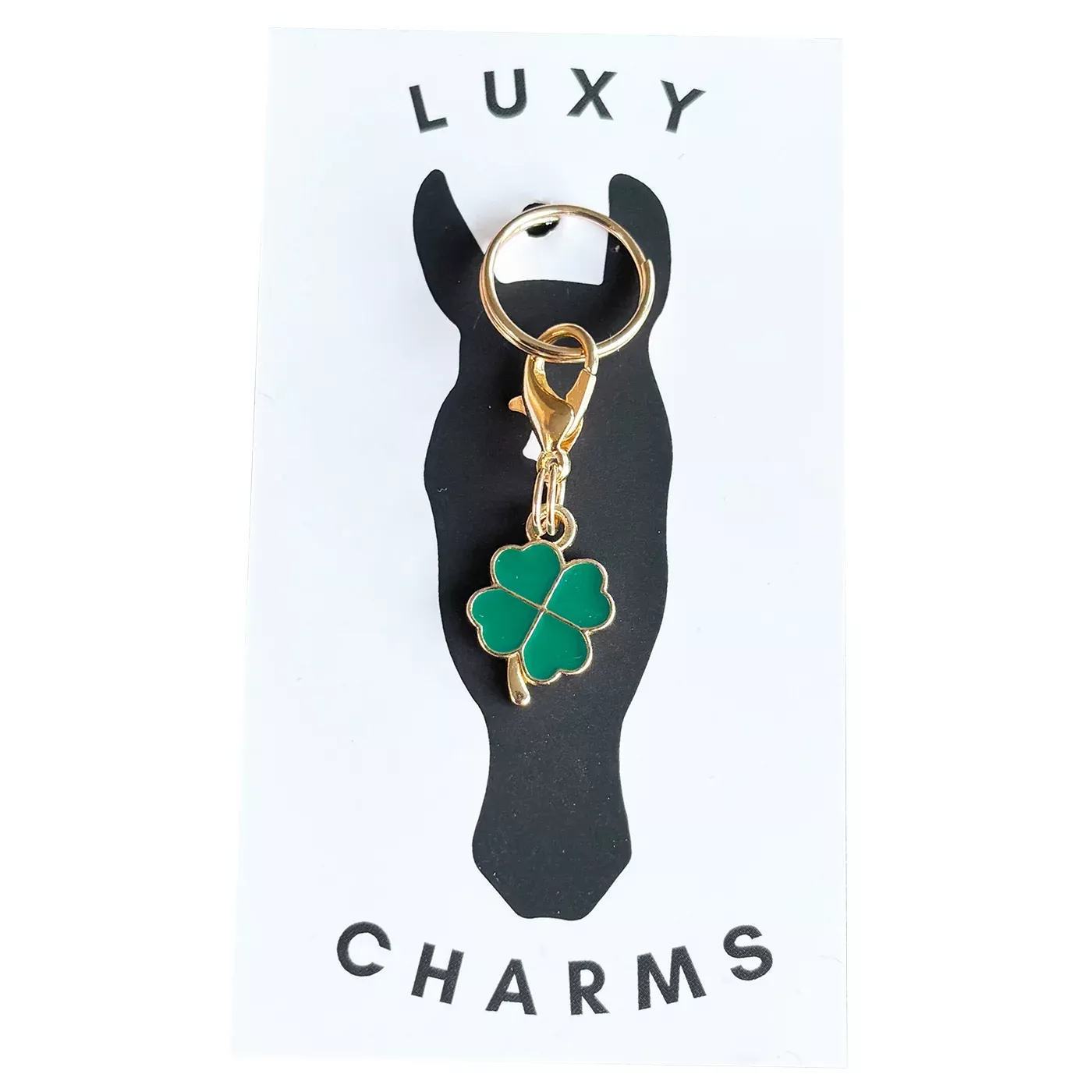 Luxy Charms Four Leaf Clover Tack Charm