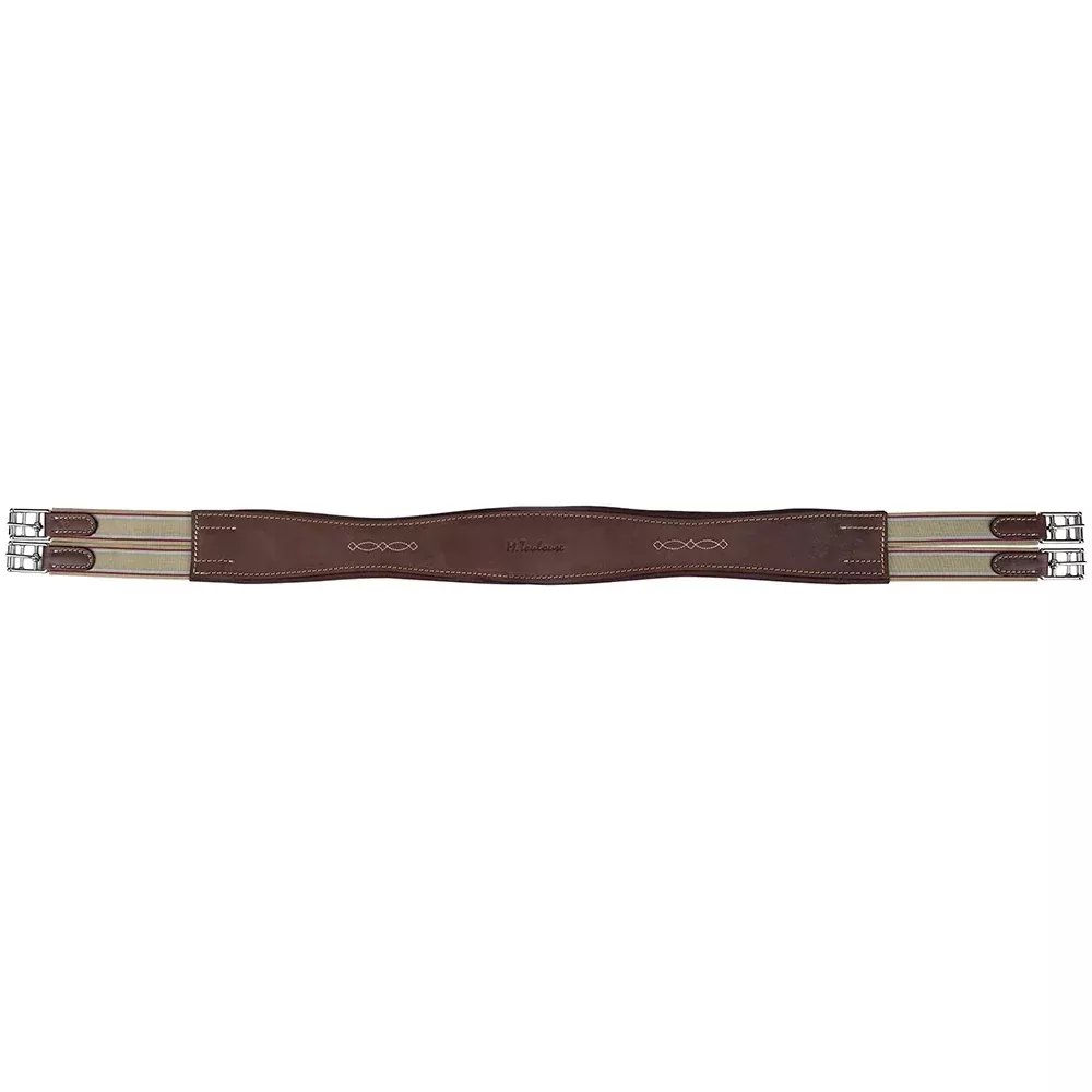 M. Toulouse Contour Padded Leather Girth