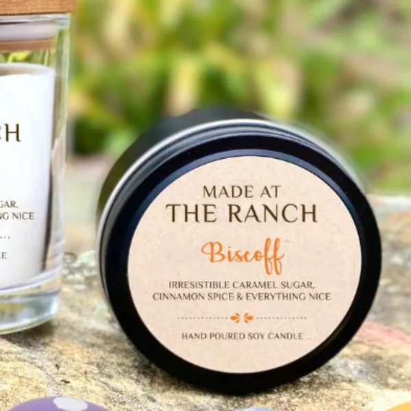 Made At The Ranch | Biscoff | Small Candle