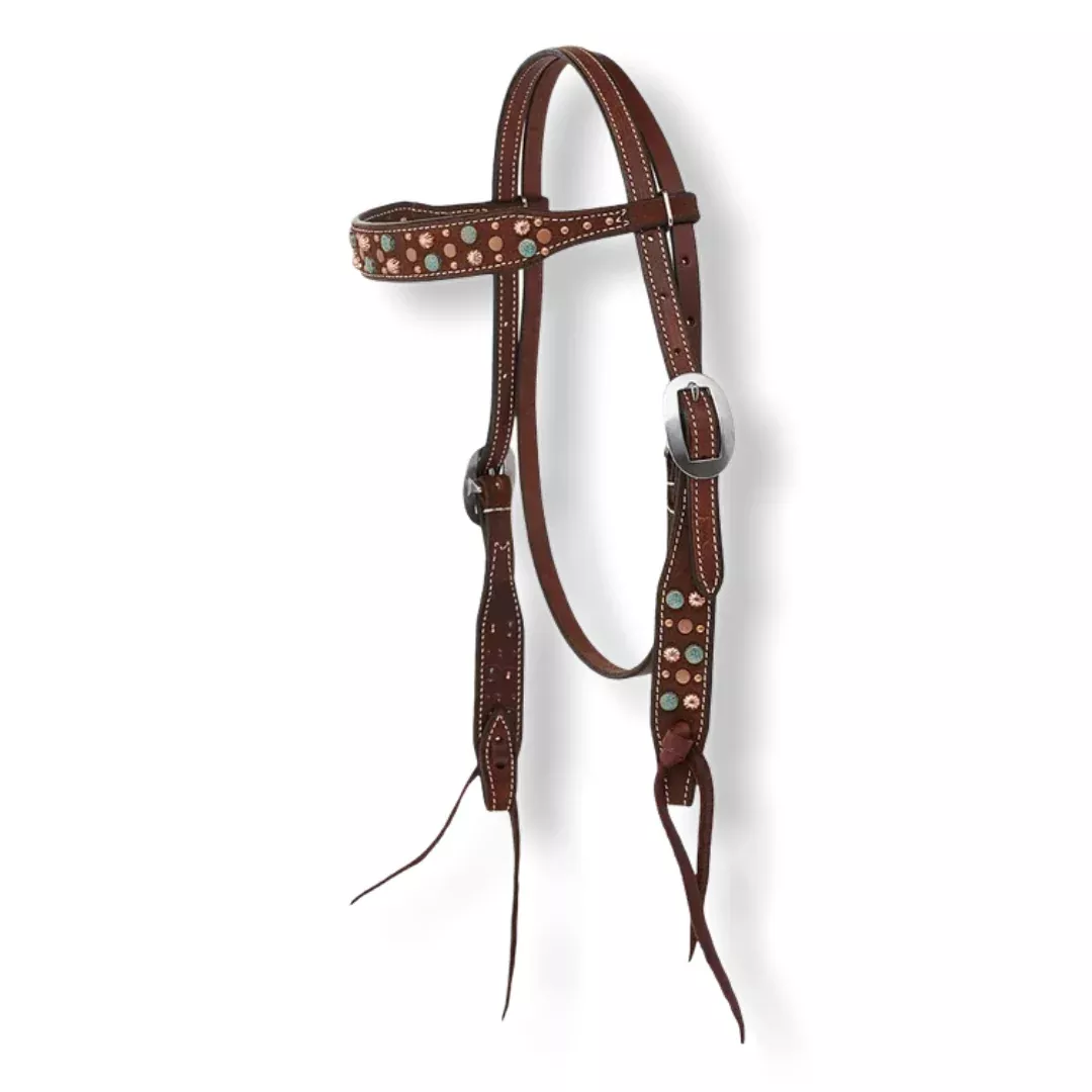 Martin Saddlery Mixed Dots Headstall
