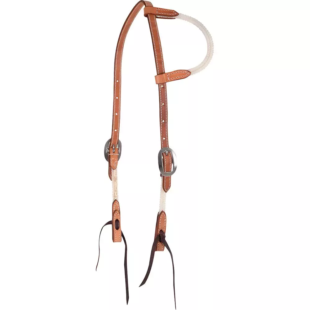 MARTIN SADDLERY SLIP EAR ROPE HEADSTALL