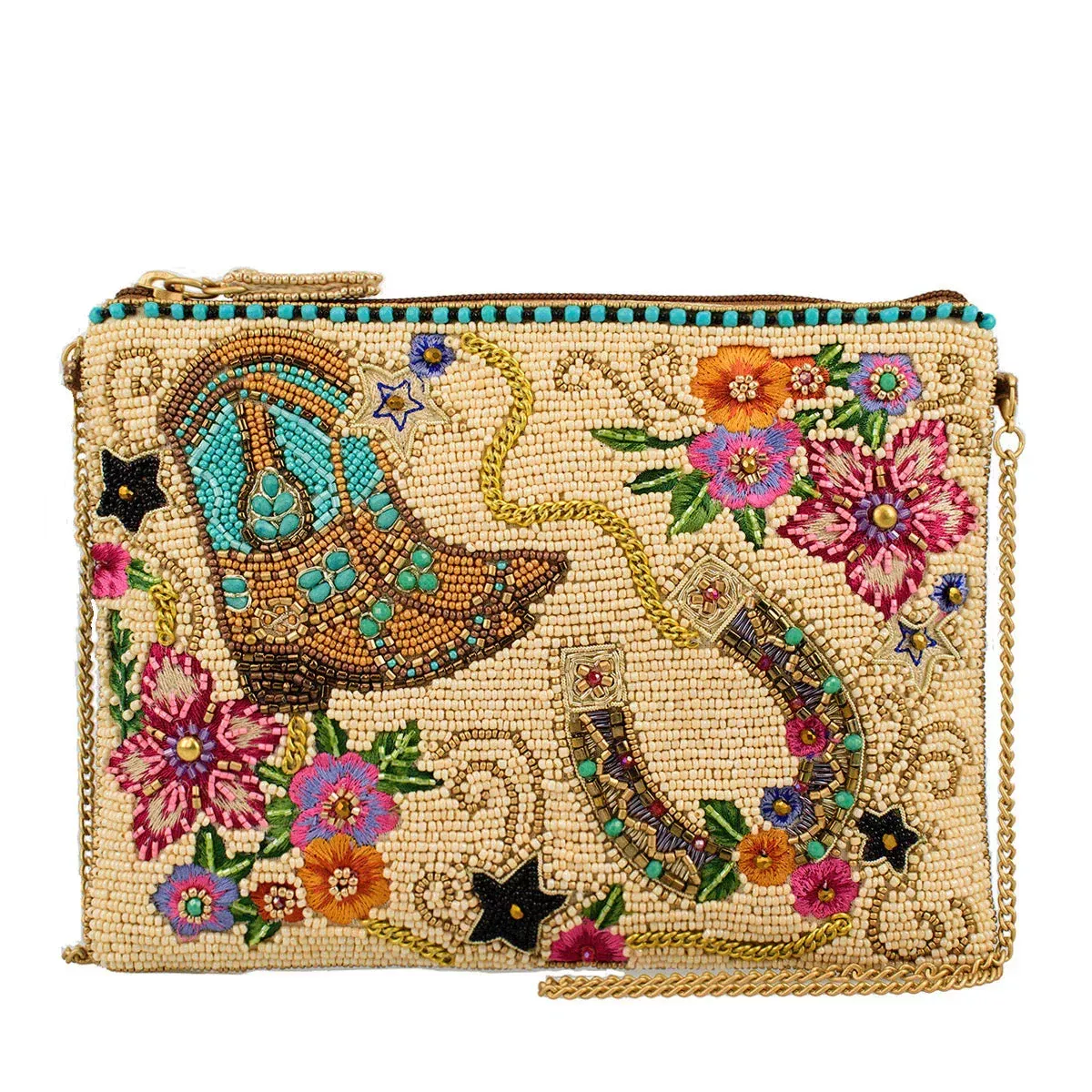 Mary Francis On The Range Mini Crossbody Handbag