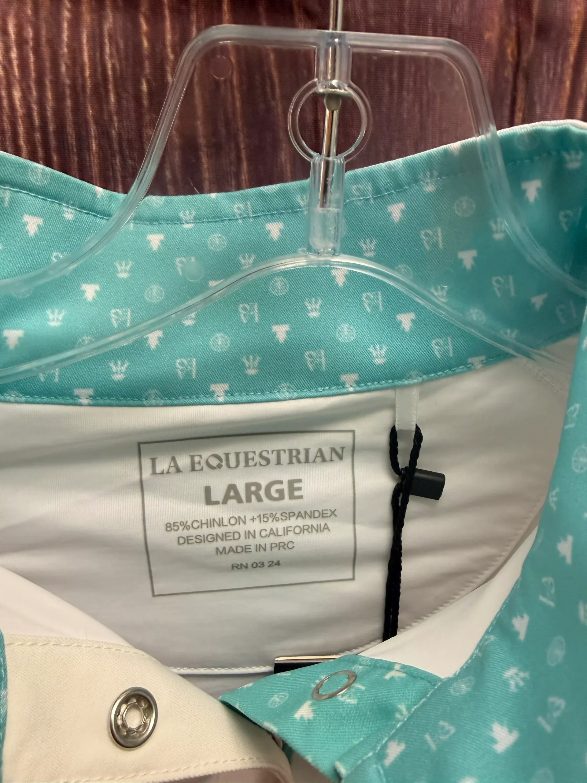 Melrose show shirt by LA Equestrian