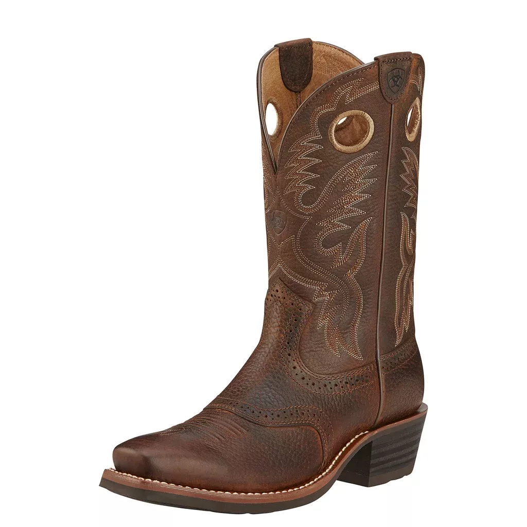Men's Ariat Heritage Roughstock Square Toe Boot