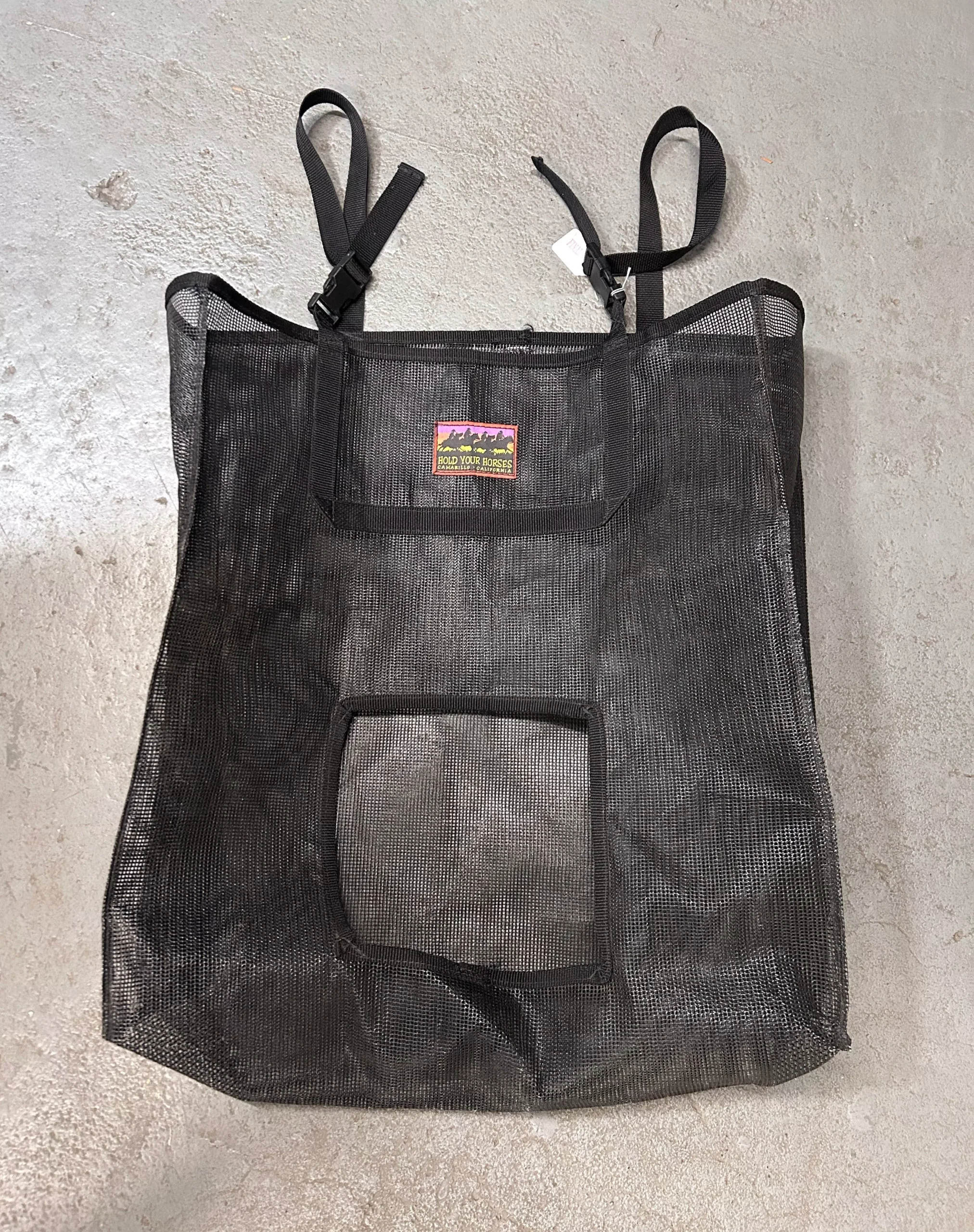 Mesh Hay Bag Black
