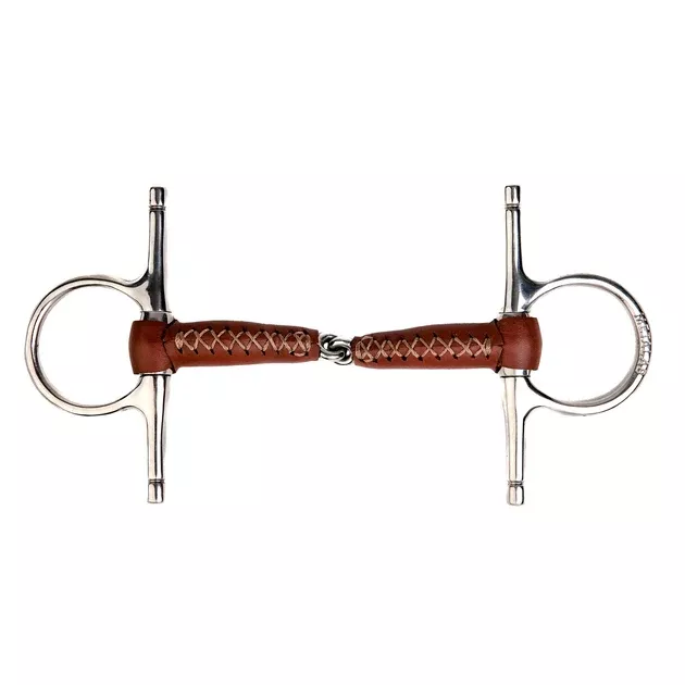 Metalab Leather Full Cheek Snaffle Pinchless
