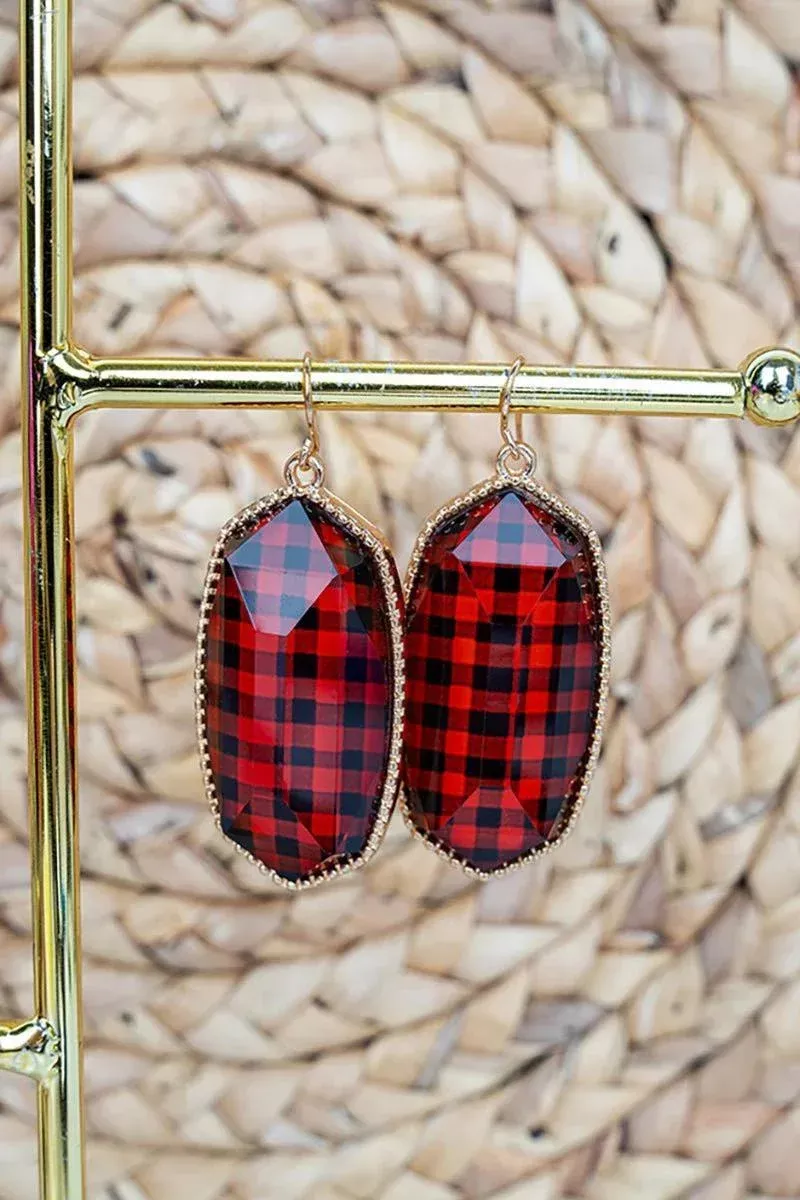 Mia Red & Black Check ER