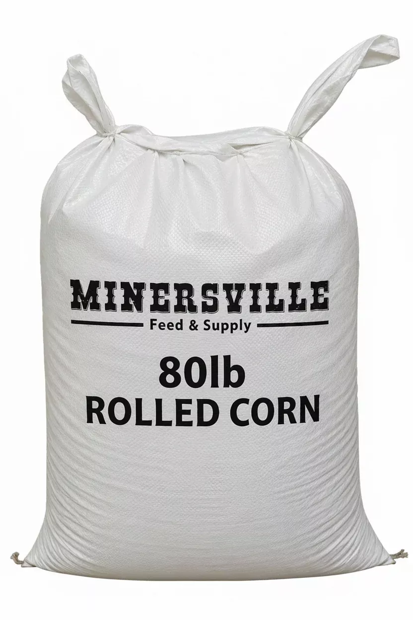 Minersville Rolled Corn Bags 80lbs