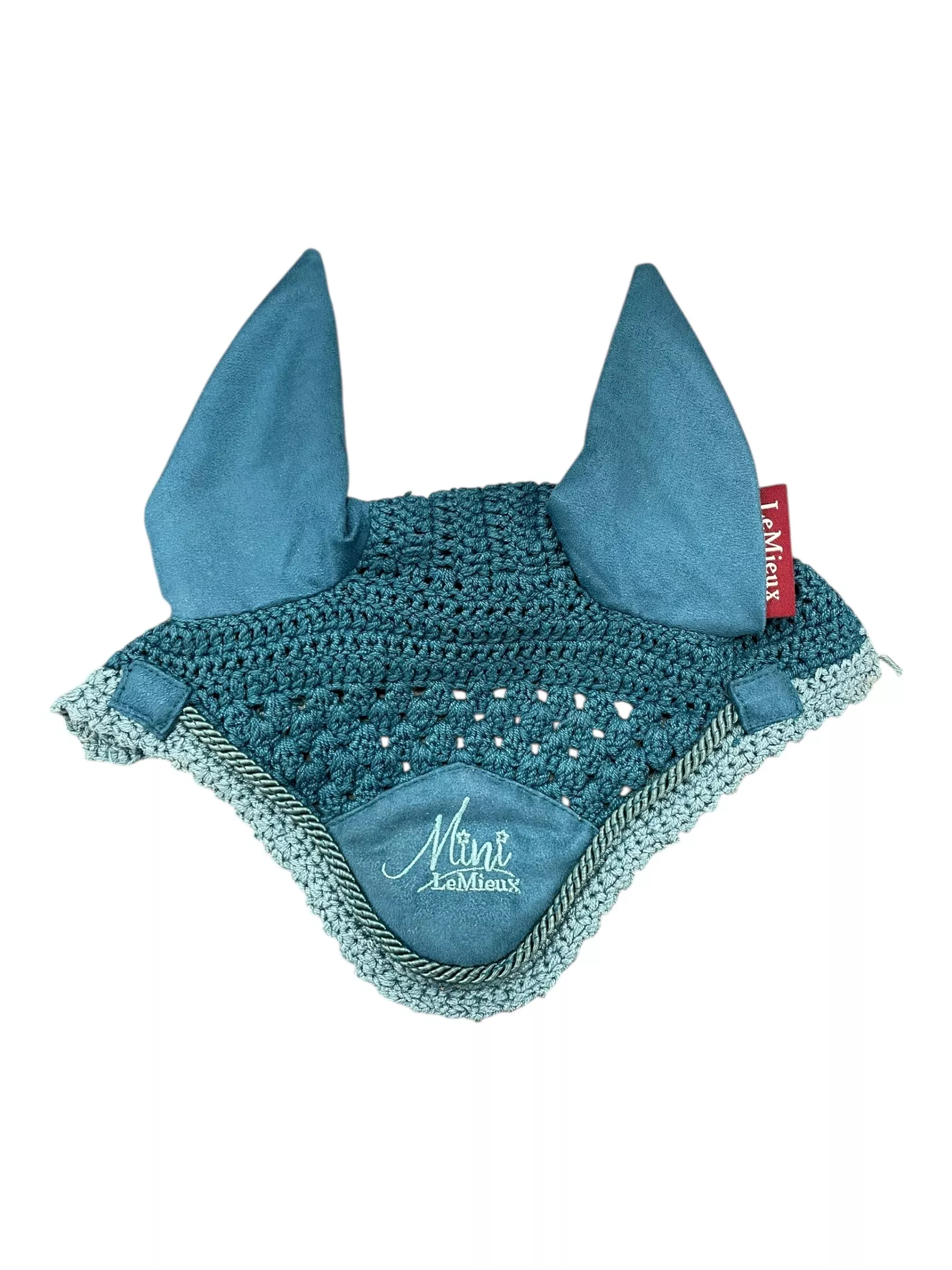 Mini LeMieux Fly Bonnet - Teal - S - USED