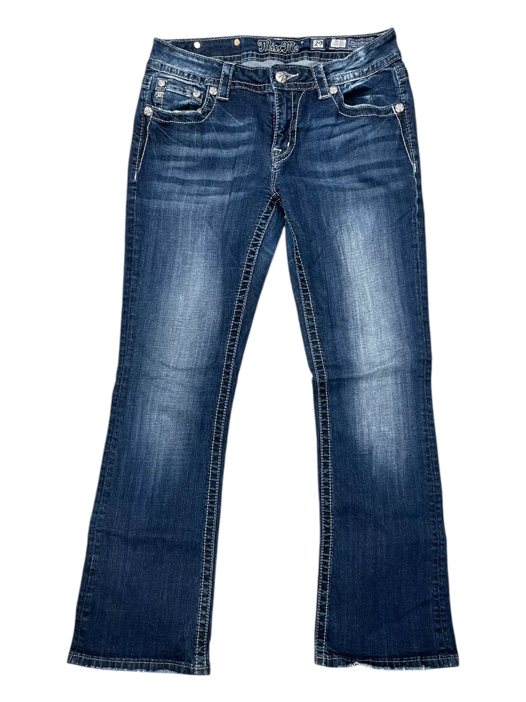Miss Me Jeans - Denim - 29 Mid-Rise Easy Boot - USED