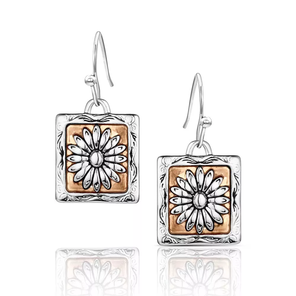 Montana Silversmith Ranch House Floral ER6464