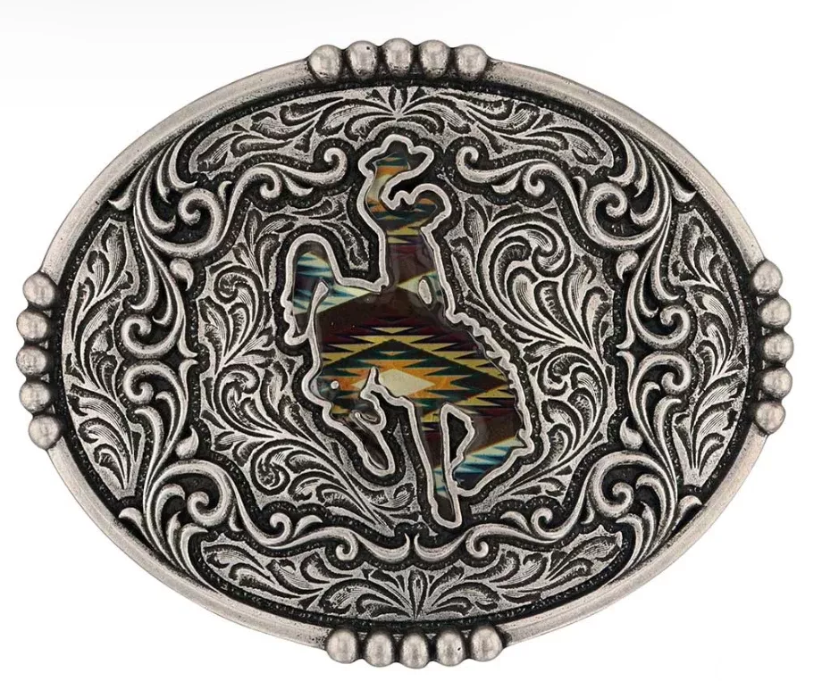 Montana Silversmith Sunrise Bronc Belt Buckle