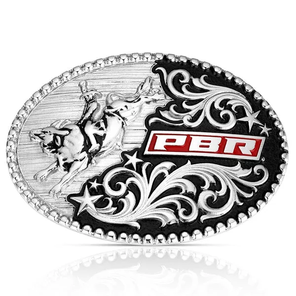 Montana Silversmiths Belt Buckle | Eight Seconds Style PBR