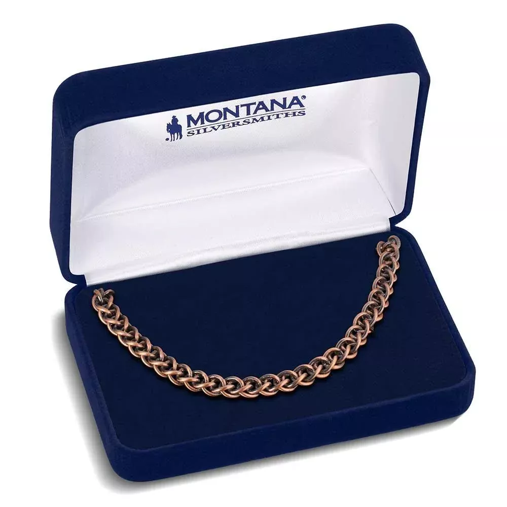 Montana Silversmiths Rustic Solstice Wheat Chain Necklace NC6512