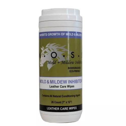 Moss Mold and Mildew Inhibitor Leather Care Wipes
