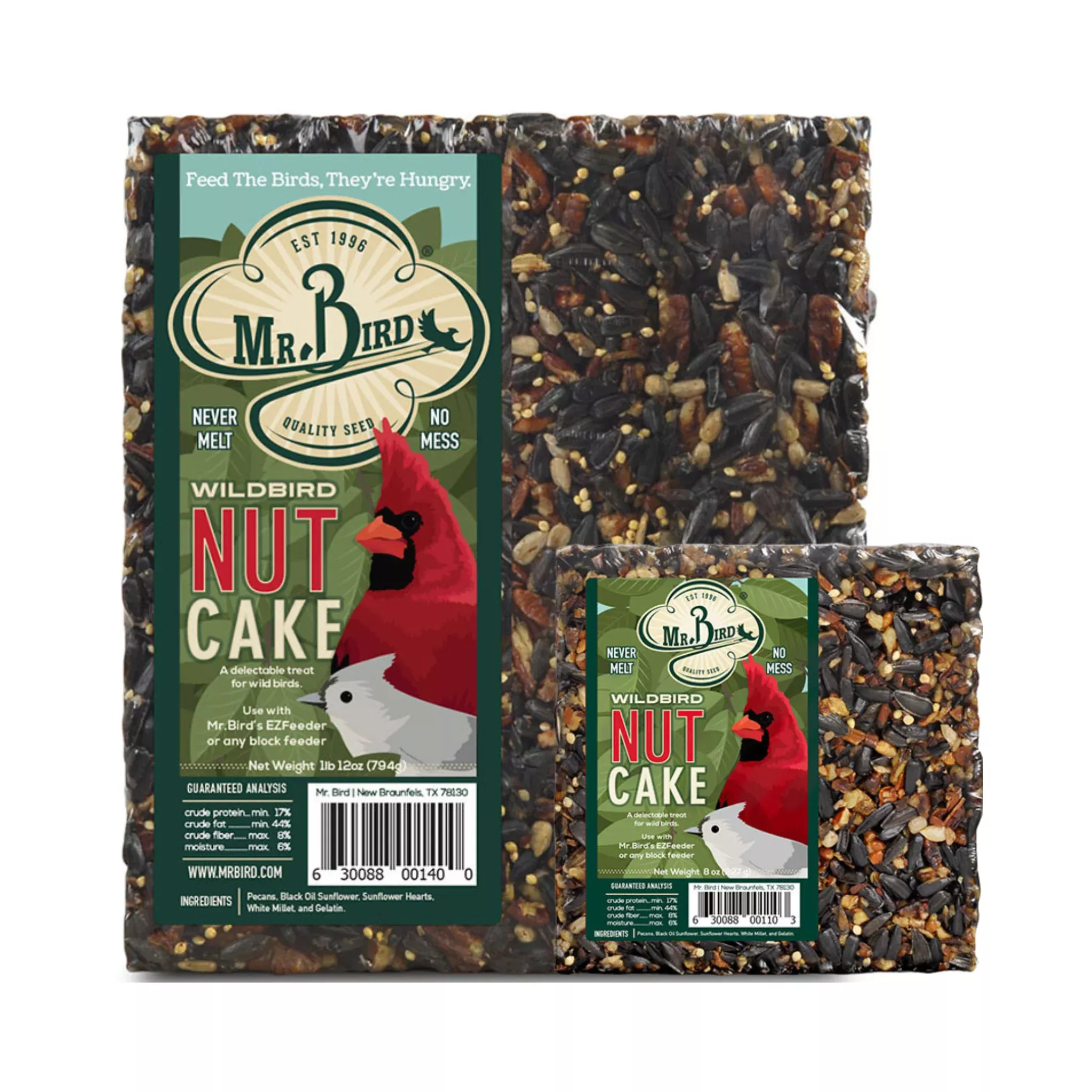 Mr. Bird Nut Cake