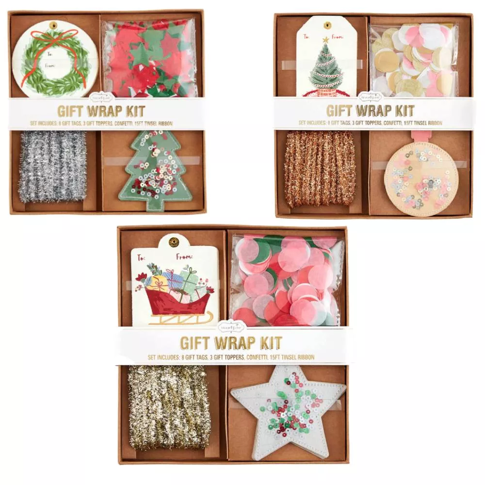 Mud Pie Gift Wrapping Kits - FINAL SALE